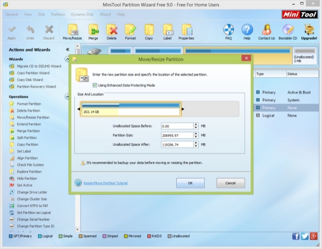 minitool partition wizard mac os